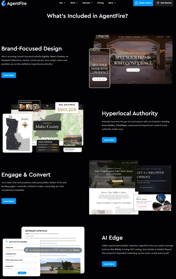 AgentFire — Stepped, progressive pricing