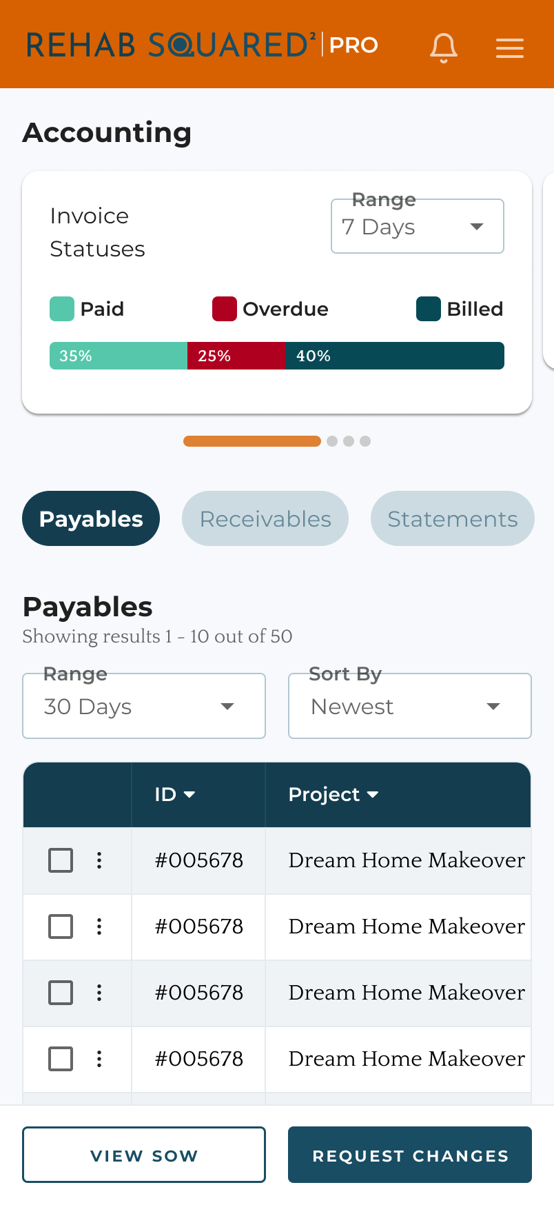 Accounting / payables